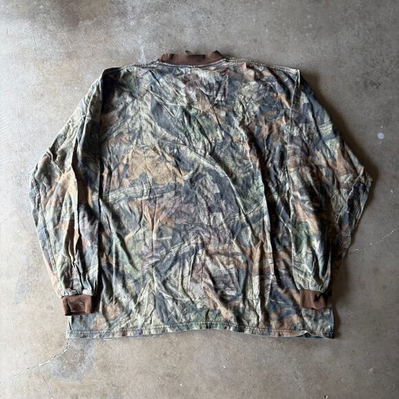 VINTAGE 90S Y2K REALTREE CAMO WALLS RINGER T-SHIRT FADED BAGGY GRUNGE MENS XXL - Picture 3 of 5